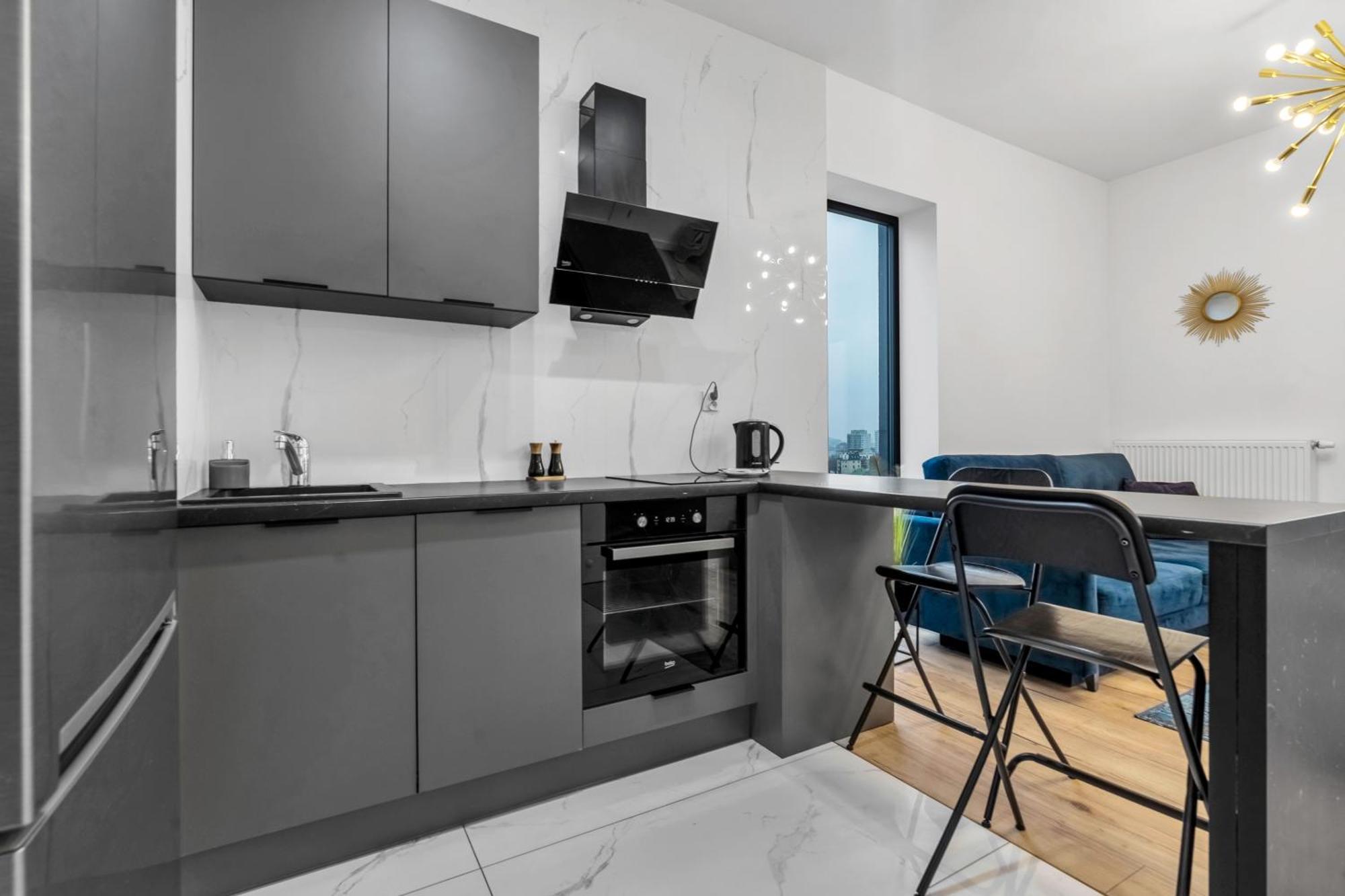Warsaw Business Apartments - Air Conditioning, 10Th Floor, City View, Balcony - By Rentujemy Dış mekan fotoğraf