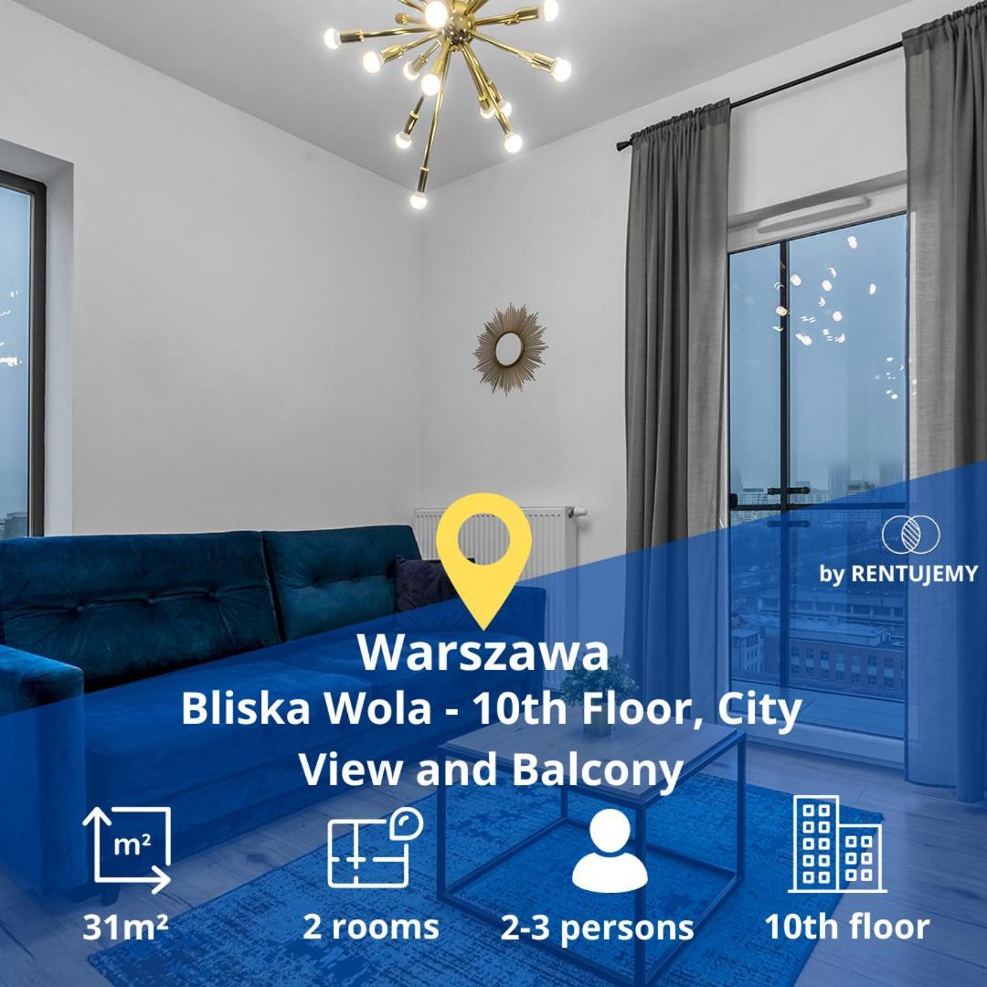 Warsaw Business Apartments - Air Conditioning, 10Th Floor, City View, Balcony - By Rentujemy Dış mekan fotoğraf